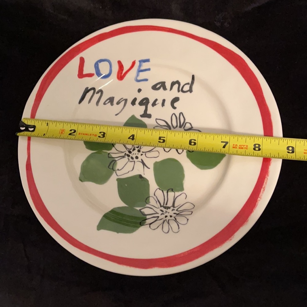 Love & Magique Plate from Anthropologie - Picture 2 of 5